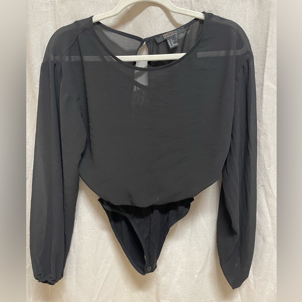 Forever21 black bodysuit